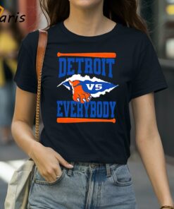 Detroit Tigers Vs Everybody Hand Shirt