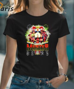 Deutscher Meister 2024 Bayer 04 Leverkusen Signatures Shirt