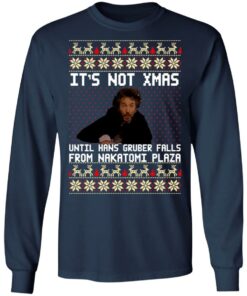 Die hard It’s not Christmas until you see Hans Gruber ugly sweater Shirt 5 Die hard It's not Christmas until you see Hans Gruber ugly sweater Shirt 4