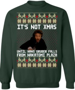 Die hard It’s not Christmas until you see Hans Gruber ugly sweater Shirt 9 Die hard It's not Christmas until you see Hans Gruber ugly sweater Shirt 8