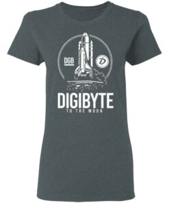 Digibyte To The Moon BTC DGB Bitcoin Crypto T-Shirts