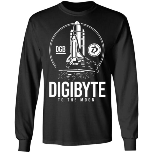 Digibyte To The Moon BTC DGB Bitcoin Crypto T-Shirts