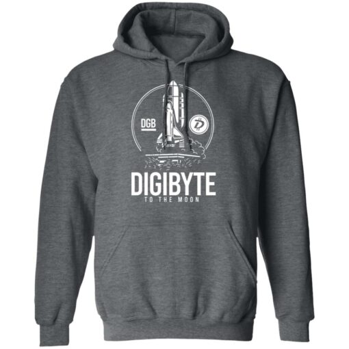 Digibyte To The Moon BTC DGB Bitcoin Crypto T-Shirts