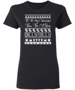 Dilly Dilly Its the Most Wonderful Time For A Beer Ugly Christmas Sweater Shirt
