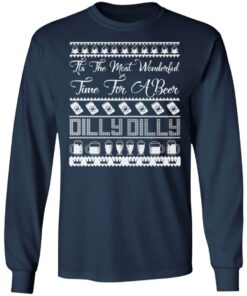 Dilly Dilly Its the Most Wonderful Time For A Beer Ugly Christmas Sweater Shirt 3 Dilly Dilly Its the Most Wonderful Time For A Beer Ugly Christmas Sweater Shirt 2