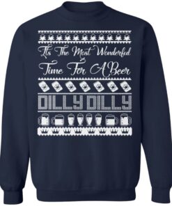 Dilly Dilly Its the Most Wonderful Time For A Beer Ugly Christmas Sweater Shirt 8 Dilly Dilly Its the Most Wonderful Time For A Beer Ugly Christmas Sweater Shirt 7
