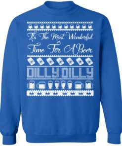 Dilly Dilly Its the Most Wonderful Time For A Beer Ugly Christmas Sweater Shirt 10 Dilly Dilly Its the Most Wonderful Time For A Beer Ugly Christmas Sweater Shirt 9