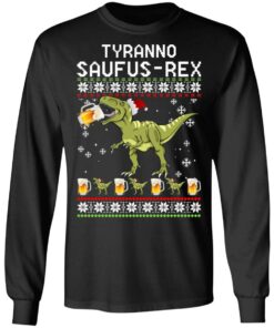 Dinosaur Tyranno Saufus-Res Christmas Sweater Shirt Sweatshirt Long Sleeve Hoodie Tank Mug