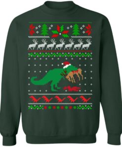 Dinosaur Ugly Christmas sweater Shirt Sweatshirt Long Sleeve Hoodie Tank Mug 4 Dinosaur Ugly Christmas sweater Shirt Sweatshirt Long Sleeve Hoodie Tank Mug 2