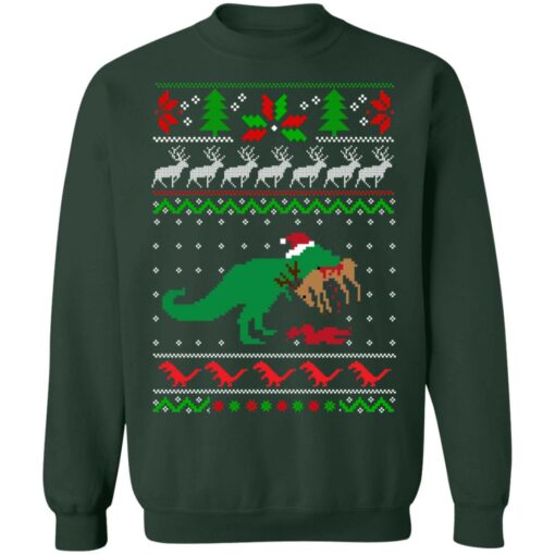 Dinosaur Ugly Christmas sweater Shirt Sweatshirt Long Sleeve Hoodie Tank Mug