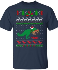 Dinosaur Ugly Christmas sweater Shirt Sweatshirt Long Sleeve Hoodie Tank Mug 5 Dinosaur Ugly Christmas sweater Shirt Sweatshirt Long Sleeve Hoodie Tank Mug 3