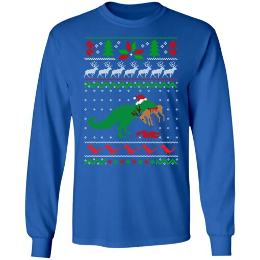 Dinosaur Ugly Christmas sweater Shirt Sweatshirt Long Sleeve Hoodie Tank Mug