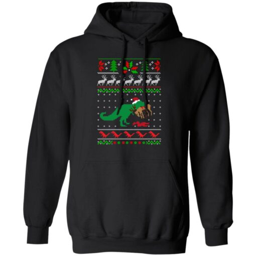 Dinosaur Ugly Christmas sweater Shirt Sweatshirt Long Sleeve Hoodie Tank Mug