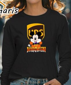 Disney Halloween Logo Disney Mickey Unisex T shirt 4