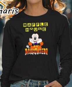 Disney Halloween Waffle House Disney Mickey T shirt 4