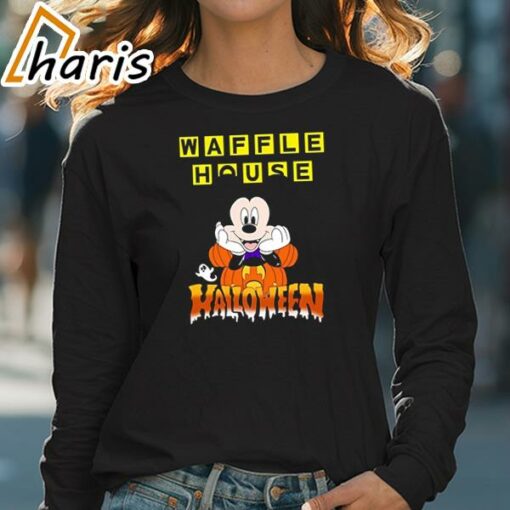 Disney Halloween Waffle House Disney Mickey T-shirt