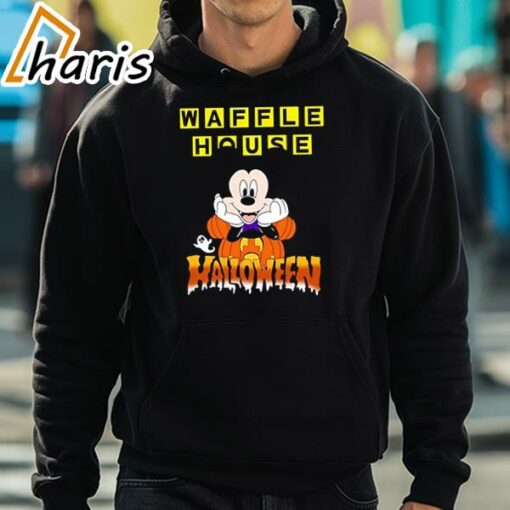 Disney Halloween Waffle House Disney Mickey T-shirt