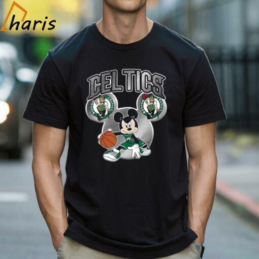 Disney Mickey Boston Celtics Logo T-shirt