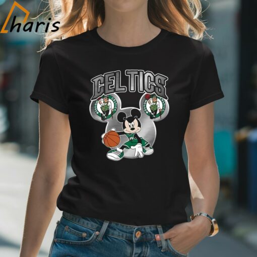 Disney Mickey Boston Celtics Logo T-shirt