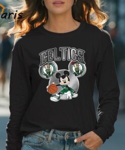 Disney Mickey Boston Celtics Logo T-shirt 3 Disney Mickey Boston Celtics Logo T shirt 4