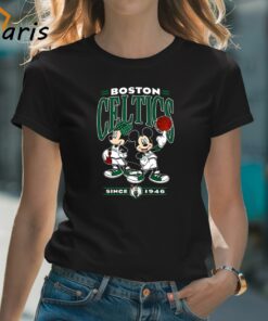 Disney Mickey NBA Basketball Boston Celtics T-Shirt