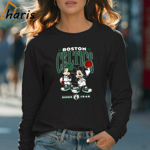 Disney Mickey NBA Basketball Boston Celtics T-Shirt