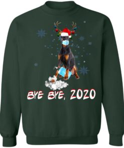 Doberman Pinscher Dog Bye Bye 2020 Christmas New Year Shirt Sweatshirt Long Sleeve Hoodie Tank Mug 9 Doberman Pinscher Dog Bye Bye 2020 Christmas New Year Shirt Sweatshirt Long Sleeve Hoodie Tank Mug 8