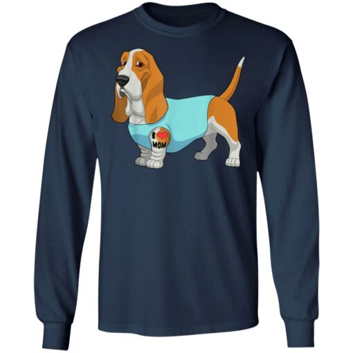 Dog Beagle I Love Mom Tattoo Shirt Shirt Sweatshirt Long Sleeve Hoodie Tank Mug