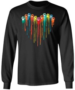 Dog paw heart rainbow shirt Shirt Sweatshirt Long Sleeve Hoodie Tank Mug 4 Dog paw heart rainbow shirt Shirt Sweatshirt Long Sleeve Hoodie Tank Mug 5