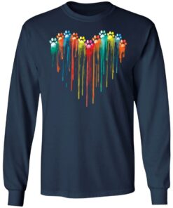 Dog paw heart rainbow shirt Shirt Sweatshirt Long Sleeve Hoodie Tank Mug 5 Dog paw heart rainbow shirt Shirt Sweatshirt Long Sleeve Hoodie Tank Mug 6