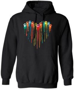 Dog paw heart rainbow shirt Shirt Sweatshirt Long Sleeve Hoodie Tank Mug 6 Dog paw heart rainbow shirt Shirt Sweatshirt Long Sleeve Hoodie Tank Mug 7