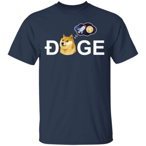 Dogecoin doge HODL to the moon crypto meme shirt Shirt Sweatshirt Long Sleeve Hoodie Tank Mug