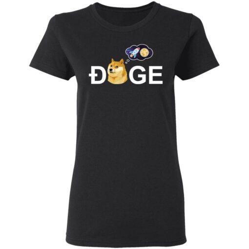 Dogecoin doge HODL to the moon crypto meme shirt Shirt Sweatshirt Long Sleeve Hoodie Tank Mug