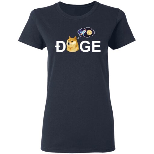 Dogecoin doge HODL to the moon crypto meme shirt Shirt Sweatshirt Long Sleeve Hoodie Tank Mug