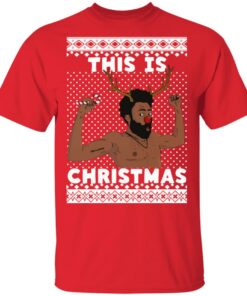 Donald Glover This is Christmas sweater Shirt Sweatshirt Long Sleeve Hoodie Tank Mug