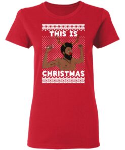 Donald Glover This is Christmas sweater Shirt Sweatshirt Long Sleeve Hoodie Tank Mug 2
