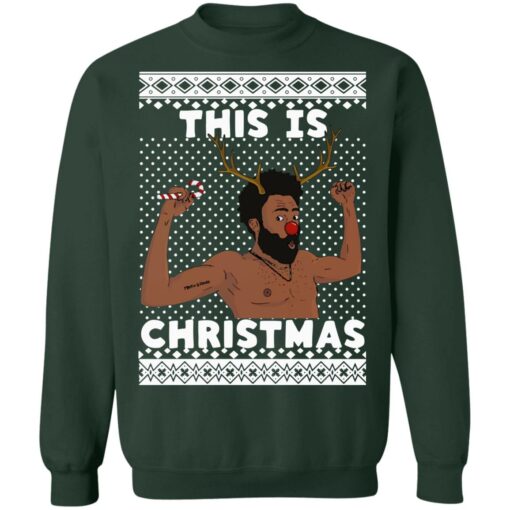 Donald Glover This is Christmas sweater Shirt Sweatshirt Long Sleeve Hoodie Tank Mug