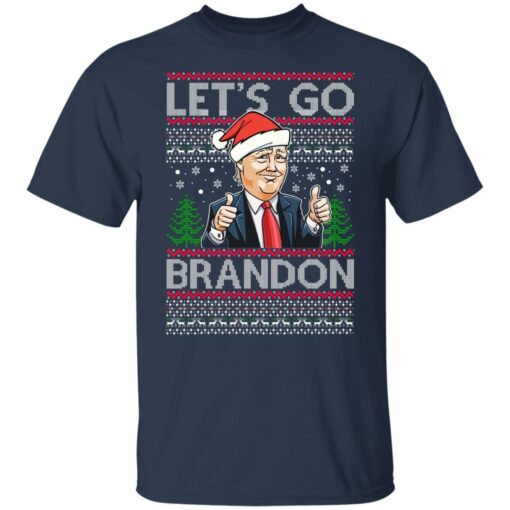 Donald Trump – Let’s Go Brandon Christmas Sweater Shirt Sweatshirt Long Sleeve Hoodie Tank Mug