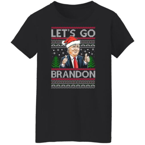 Donald Trump – Let’s Go Brandon Christmas Sweater Shirt Sweatshirt Long Sleeve Hoodie Tank Mug