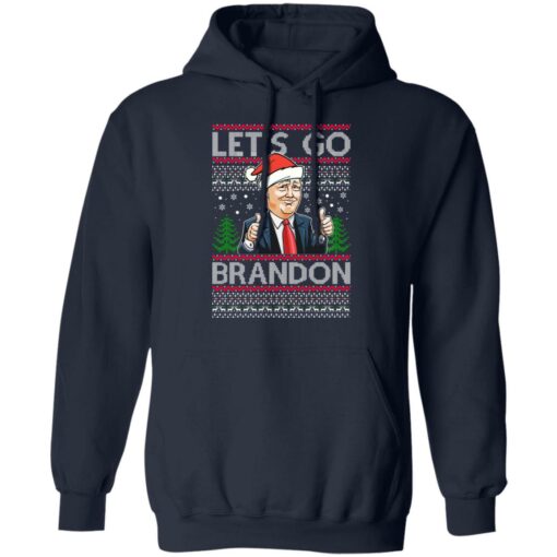 Donald Trump – Let’s Go Brandon Christmas Sweater Shirt Sweatshirt Long Sleeve Hoodie Tank Mug