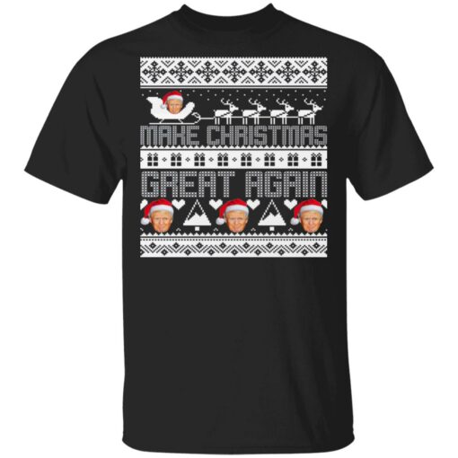 Donald Trump Make Christmas Great Again Ugly Christmas Sweater Shirt