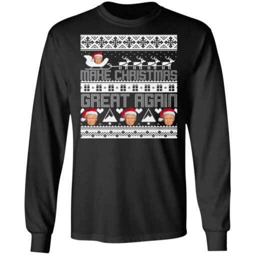 Donald Trump Make Christmas Great Again Ugly Christmas Sweater Shirt