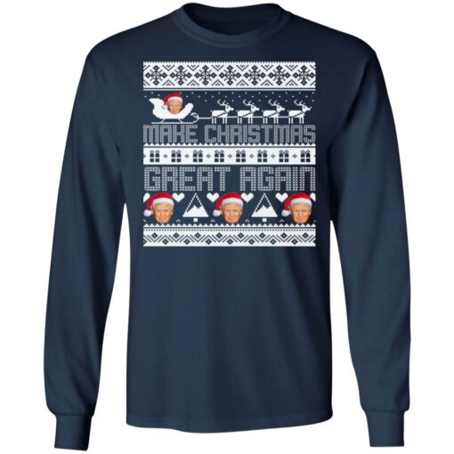 Donald Trump Make Christmas Great Again Ugly Christmas Sweater Shirt