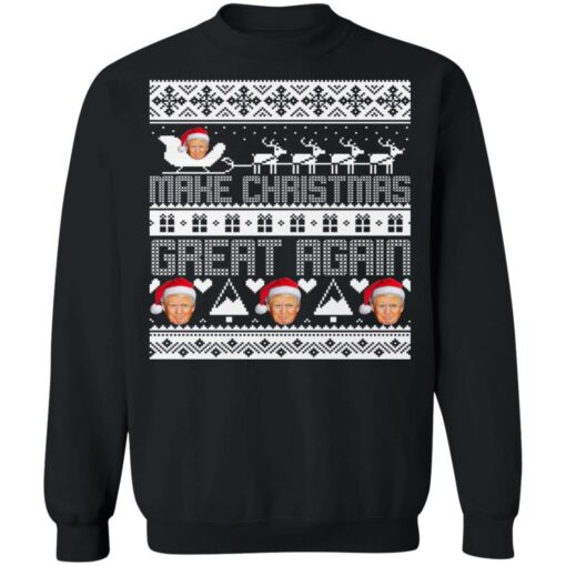 Donald Trump Make Christmas Great Again Ugly Christmas Sweater Shirt