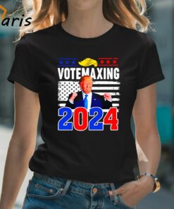 Donald Trump Votemaxing 2024 Looksmaxxing Funny shirt