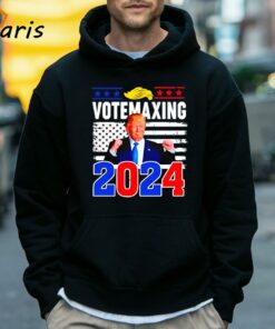 Donald Trump Votemaxing 2024 Looksmaxxing Funny shirt 5