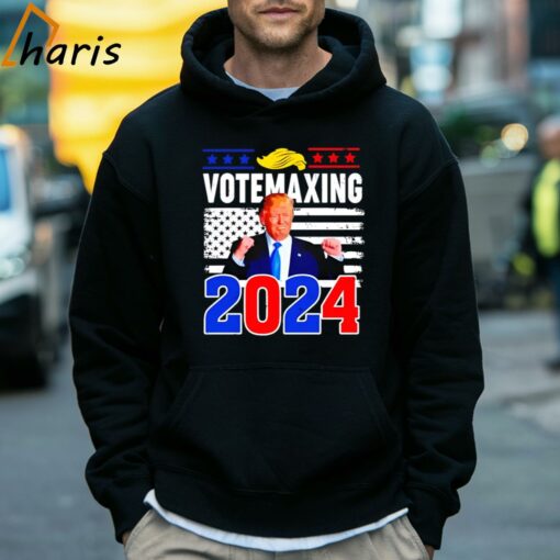 Donald Trump Votemaxing 2024 Looksmaxxing Funny shirt