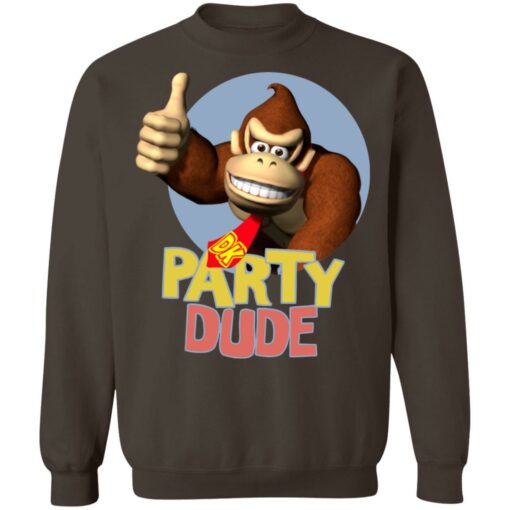 Donkey Kong party dude shirt Shirt Sweatshirt Long Sleeve Hoodie Tank Mug