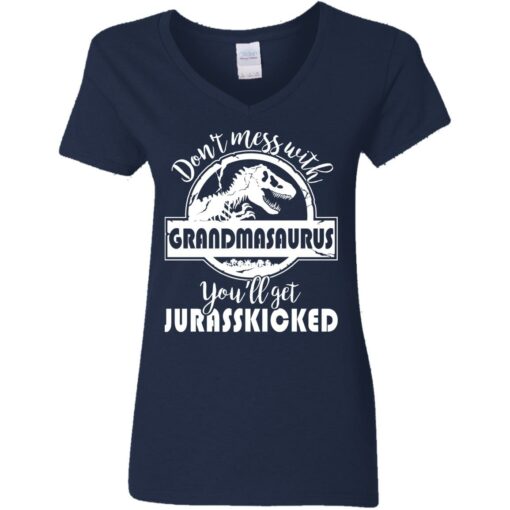 Don’t mess with grandmasaurus you’ll get jurasskicked shirt