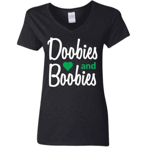 Doobies and boobies shirt Shirt Sweatshirt Long Sleeve Hoodie Tank Mug